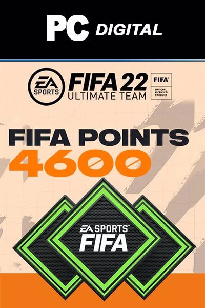 Comprar o FUT 22 – 4.600 FIFA Points