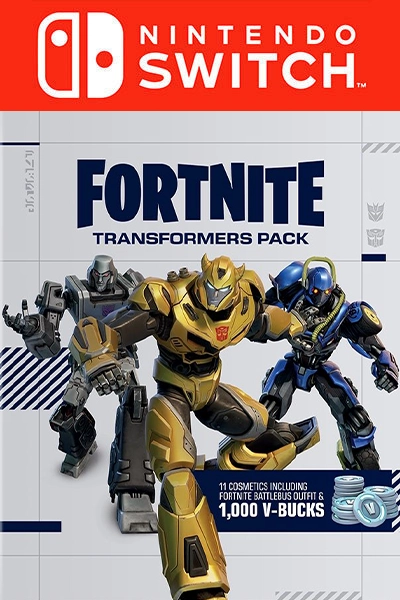 Fortnite Transformers Pack Nintendo Switch