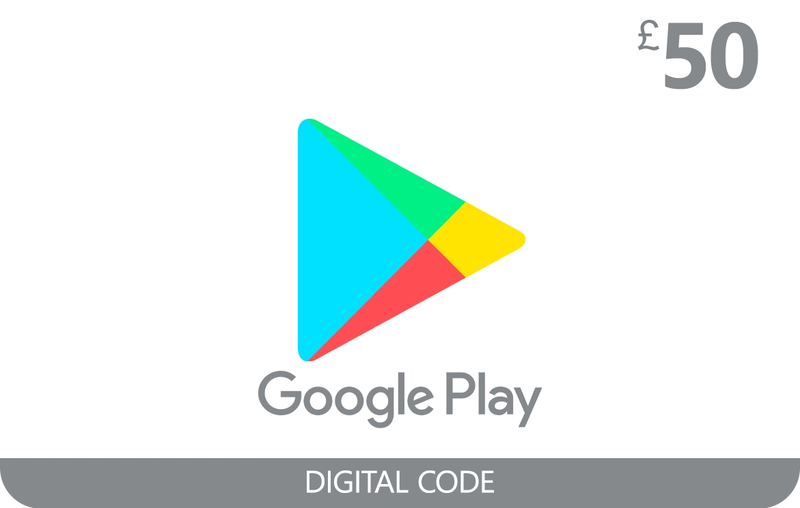 Google Play Gift Card 50 GBP UK