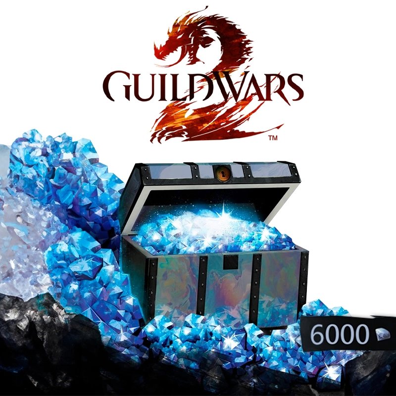 Guild Wars 2 Gem Card 6000