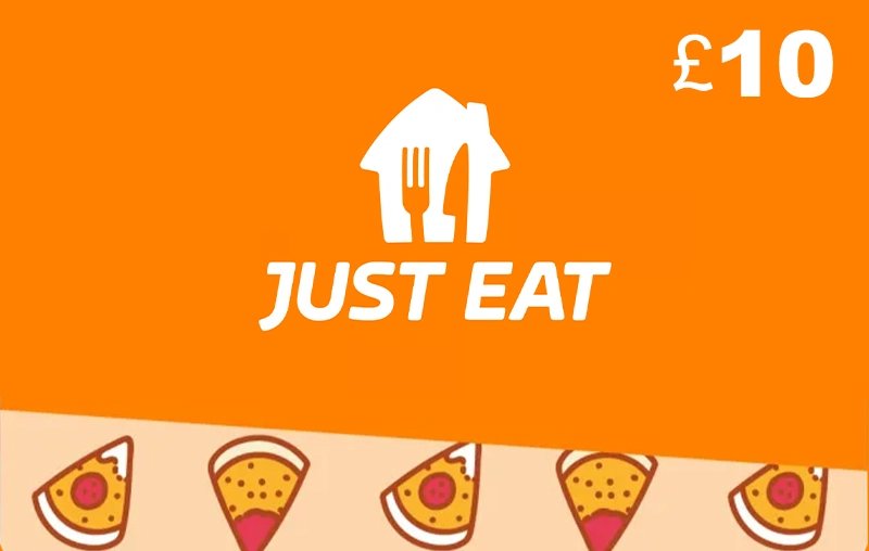 Just Eat 10 GBP