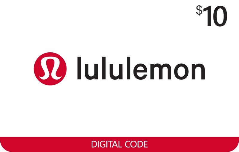 Lululemon Canada Virtual Gift Card - 5 to 10 years