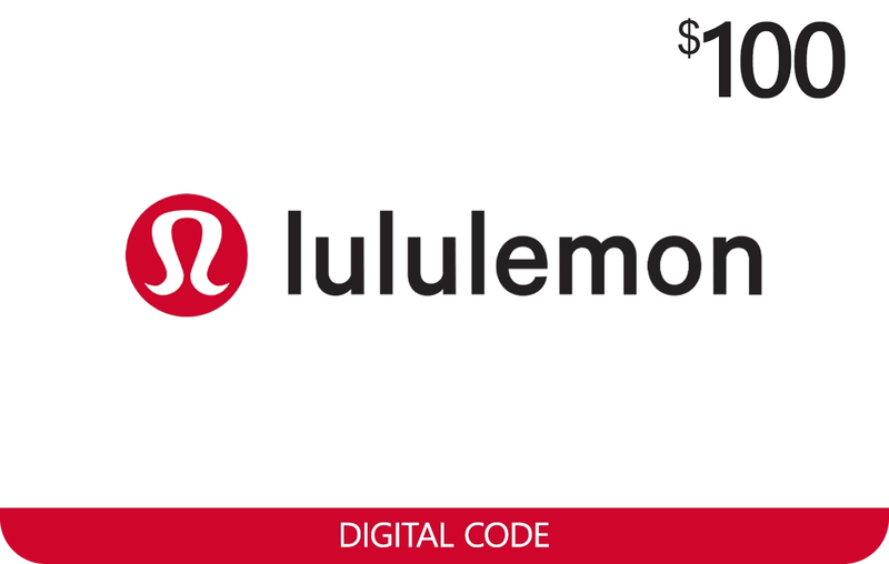 Lululemon Gift Card 100 USD