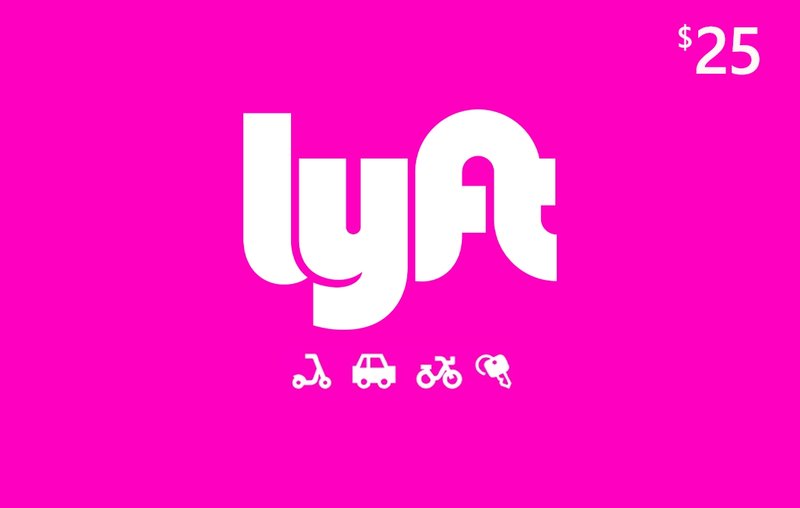 Lyft 25 USD US Gift Card