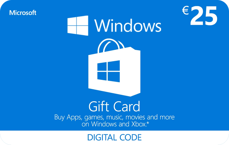 Microsoft Gift Card – Digital Code