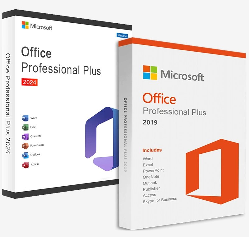 Microsoft Office 2024 Pro and Plus 2019 Pro Plus