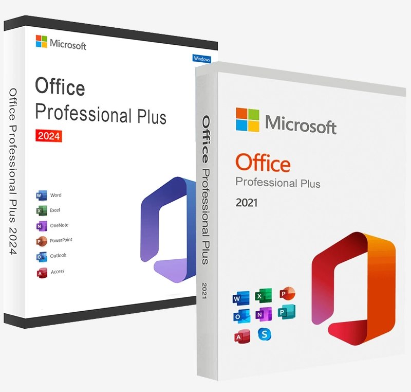 Microsoft Office 2024 Pro Plus and Office 2021 Pro Plus