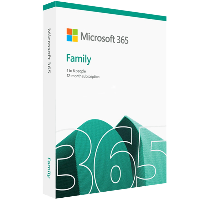 Microsoft Office 365 Family 1 year 6 account_