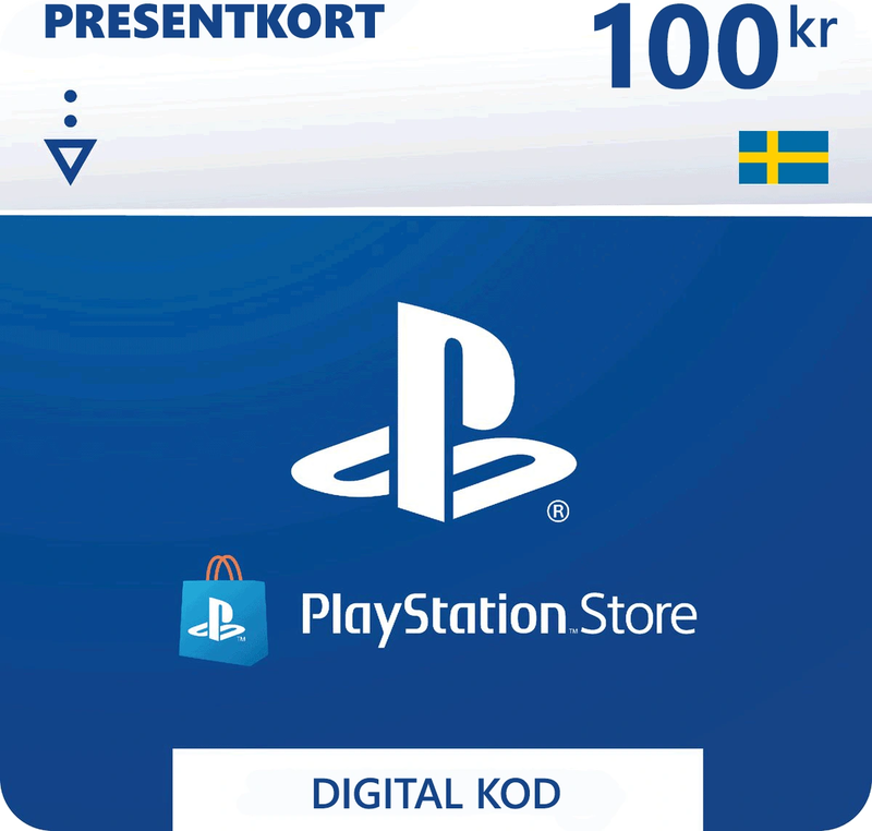 PSN PlayStation Network Card 100kr SE SEK