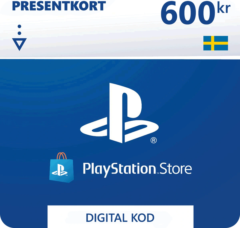 PSN PlayStation Network Card 600kr SE SEK