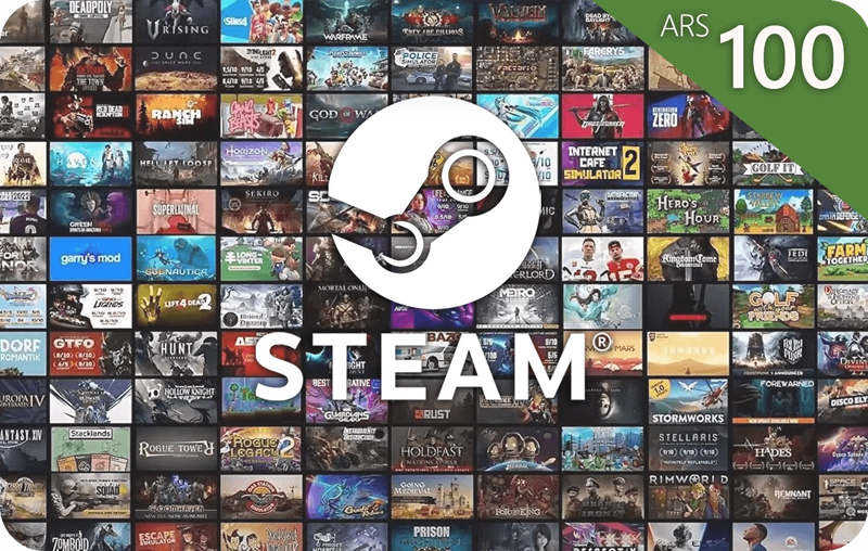 Steam Gift Card 100 ARS Peso