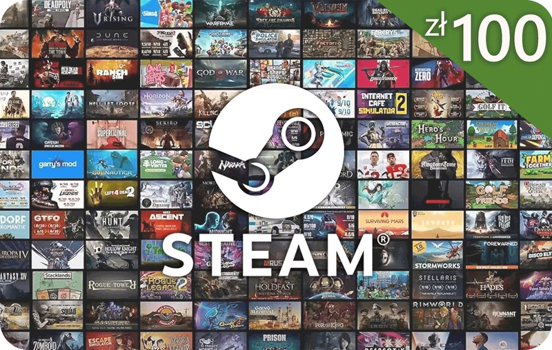 Steam Gift Card, €100