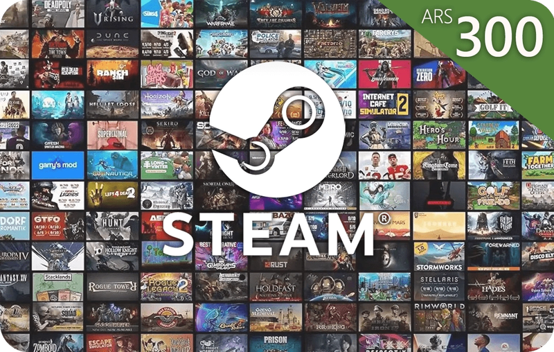 Steam Gift Card 300 ARS Peso