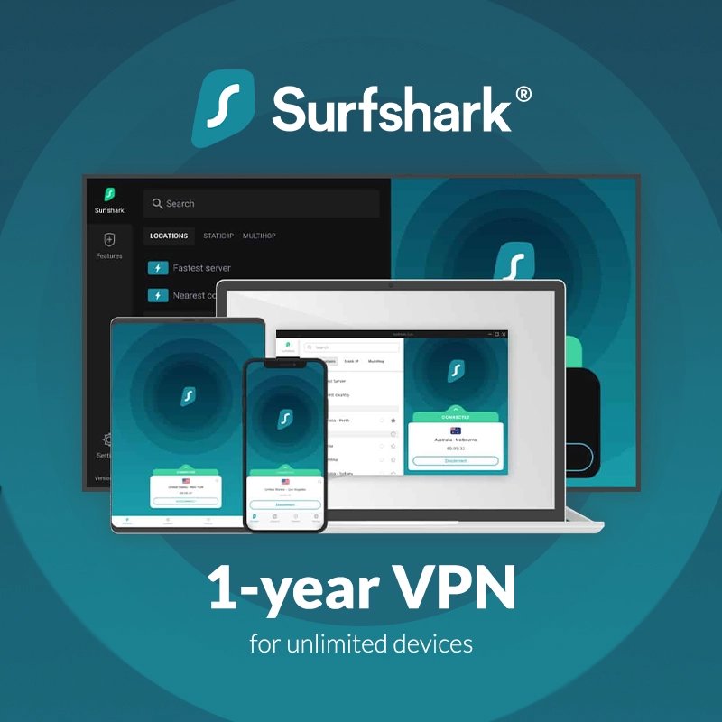 Surfshark VPN 1 Year