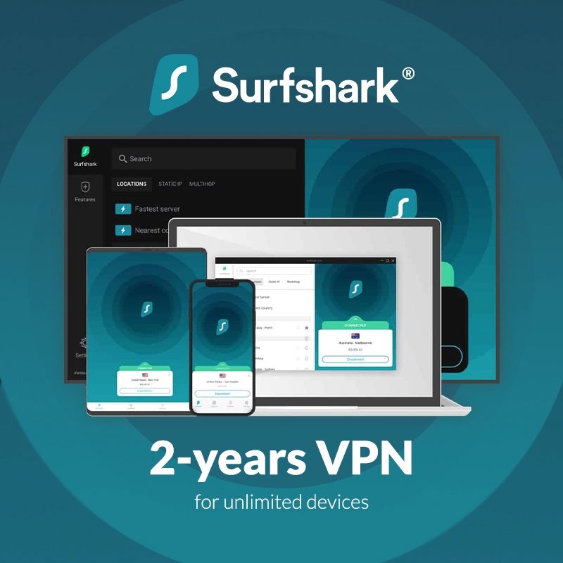 Surfshark VPN 2 Years