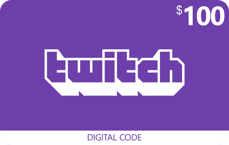 Twitch Gift Card 100 USD