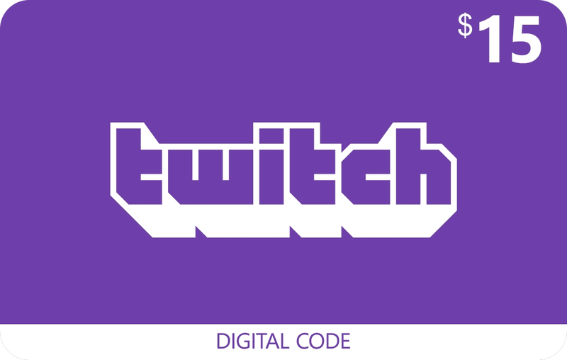 Twitch Gift Card 15 USD