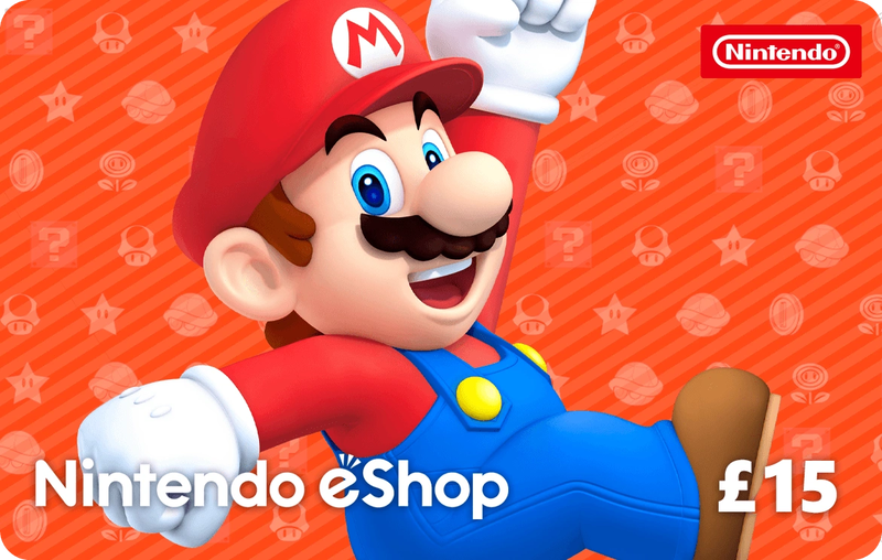 Nintendo eShop Card 15 GBP UK