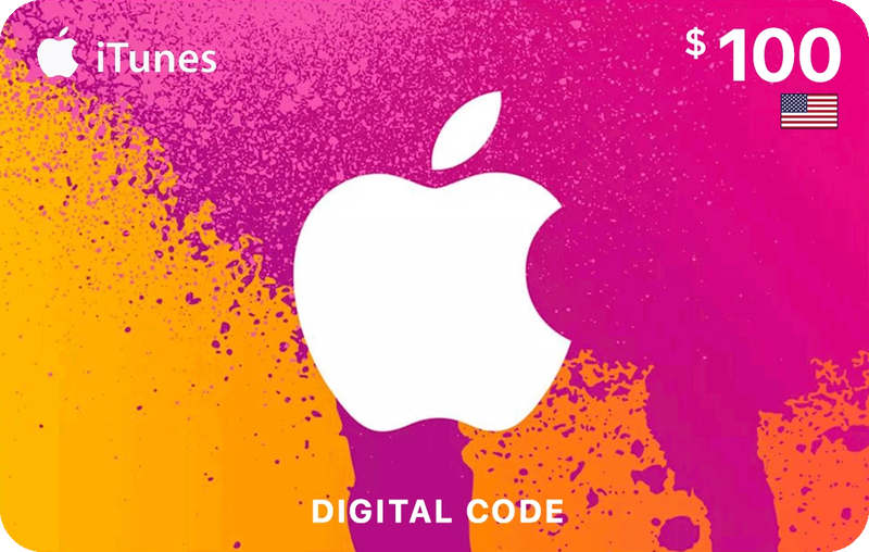 iTunes 100 USD Gift Card