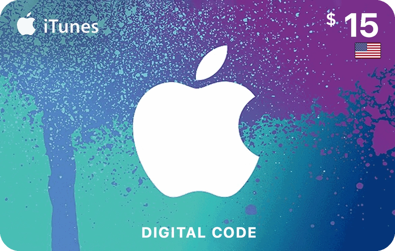 iTunes Gift Card 15 USD USA