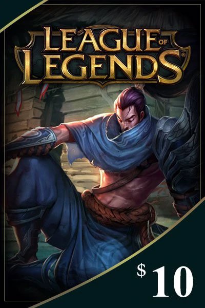 League of Legends Game Card 10 USD