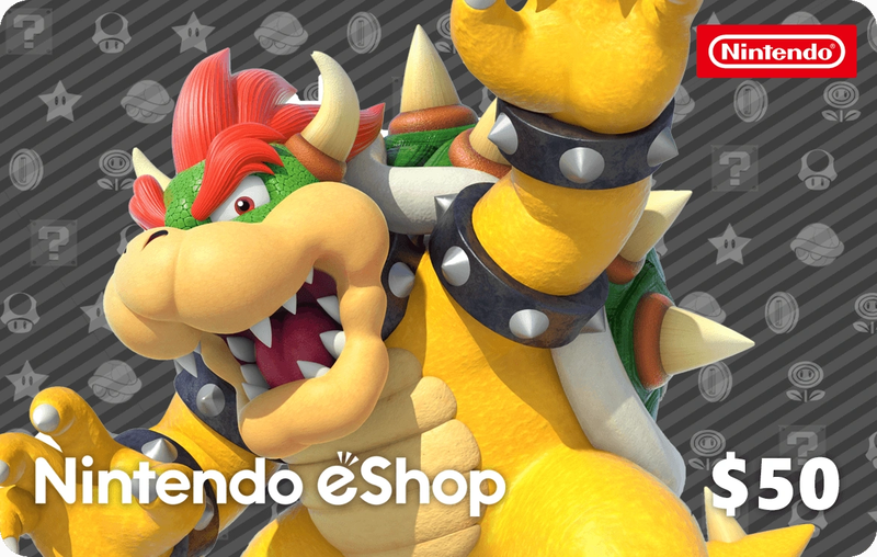 Cheapest eShop 50 USD US Card Nintendo