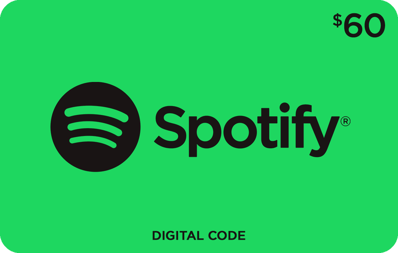 Spotify Gift Card 60 USD