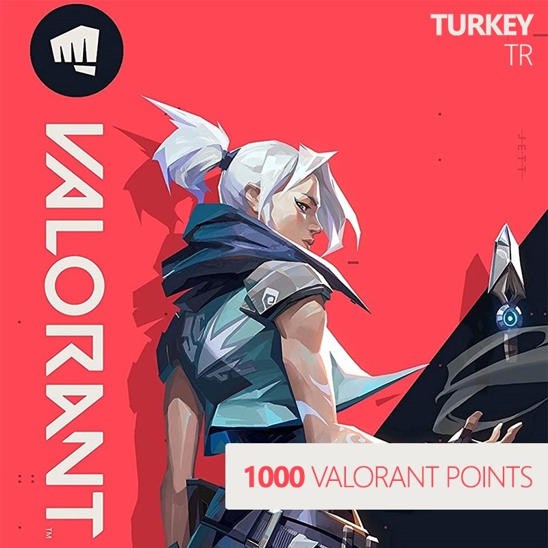 Valorant 1000 Riot Points TR