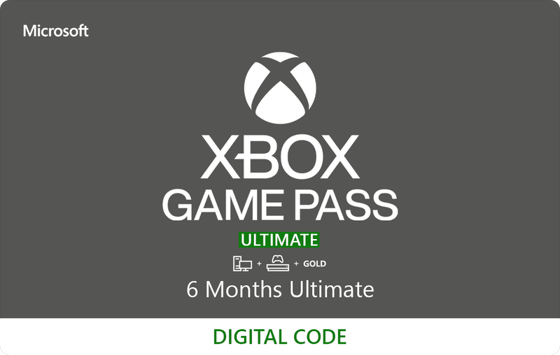 Gift card digital xbox game pass ultimate 1 ano