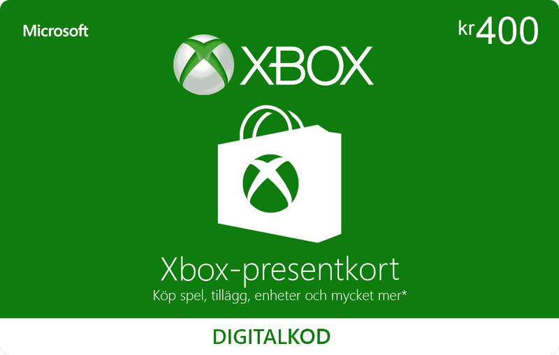 Xbox Gift Card 400 SEK