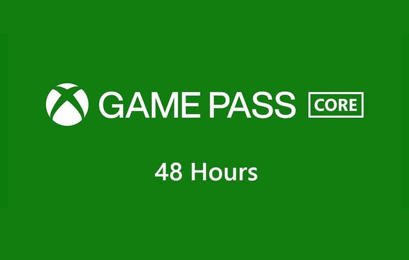 Xbox Game Pass Core 48 Hours