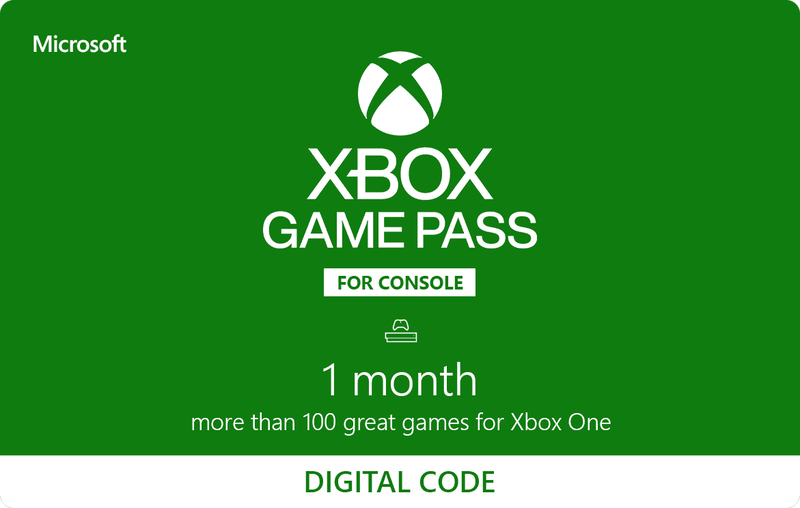 Xbox Game Pass 1 Ano