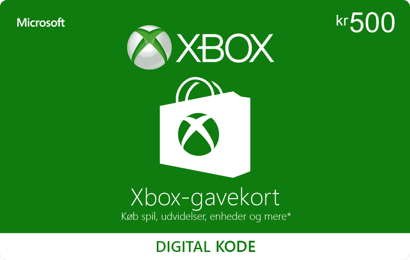 Xbox Gift Card 500 DKK