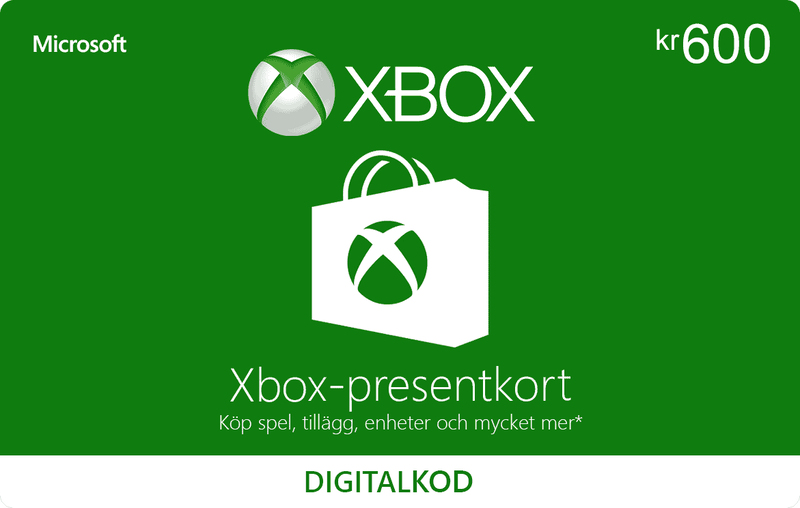 Xbox Gift Card 600 SEK
