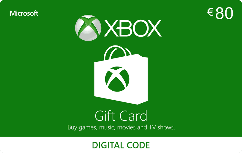 Xbox Gift Card 80 EUR