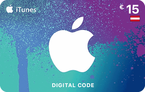 iTunes Gift Card 15 EUR AT