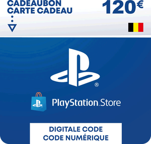 PSN PlayStation Network Card 120 EUR BE