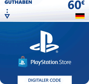 PSN PlayStation Network Card 60 EUR DE